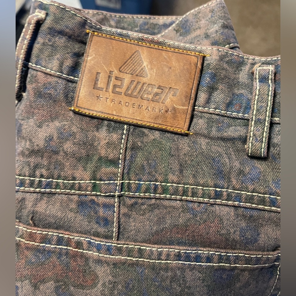 Vintage Liz Wear high waist Floral . - Picture 8 of 9